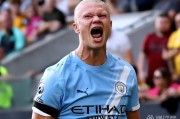 曼城输球哈兰德孤掌难鸣，阿森纳五球狂胜登顶英超！15岁小将助攻